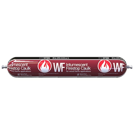 Fire Barrier Sealant, 20 oz., Red, Latex MPN:WF320