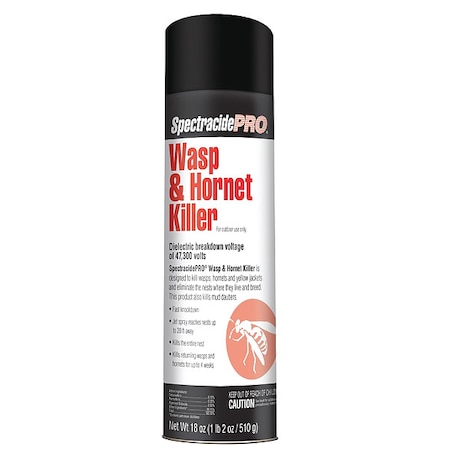 18 oz Aerosol Wasp & Hornet Killer, Permethrin/Piperonyl Butoxide/Tetramethrin, Outdoor Use MPN:HG-30110