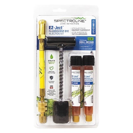 Fluorescent Dye, Amber, 0.5 oz, Cartridge MPN:SPE-EZ100E-CS