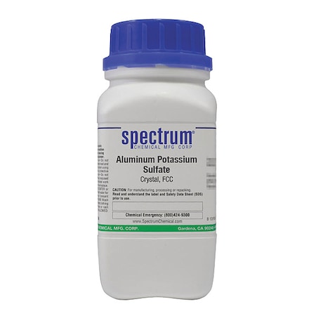 Aluminum Potassium Sulfate, 500g MPN:A1107-500GM10