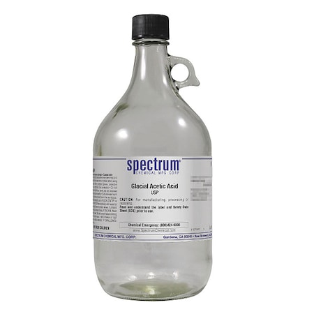 Glcl Acetic Acid, USP, 2.5L, Gls MPN:AC110-2.5LTGL