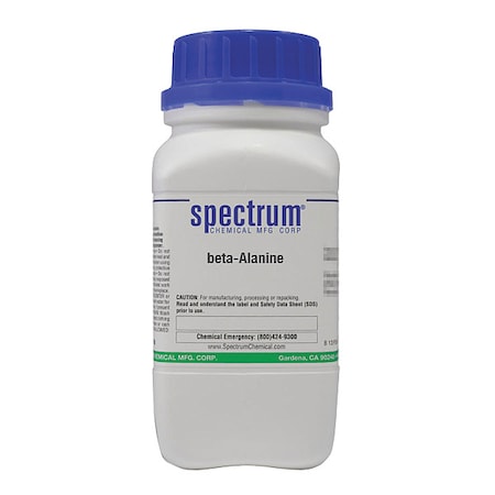 Beta-Alanine, 500g, CAS 107-95-9, Poly MPN:AL120-500GM