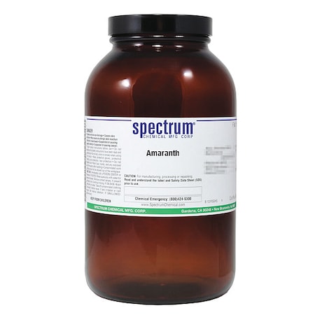 Amaranth, 500g, CAS 915-67-3, Amber Glass MPN:AM105-500GM