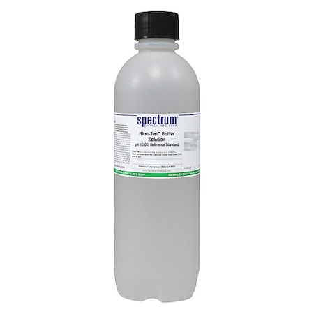 Buffer Sltn, Blue, pH 10.00, Ref Std, 1L MPN:B1172-1LT