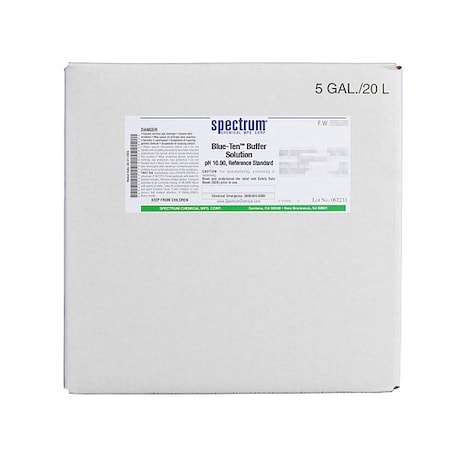 Buffer Sltn, Blue, pH 10.00, Ref Std, 20L MPN:B1172-20LT