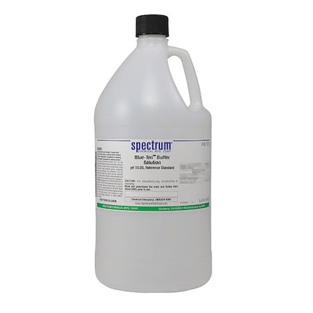 Bffr Sltn, Blue, pH 10, Ref Std, 4L, Pls MPN:B1172-4LTPL