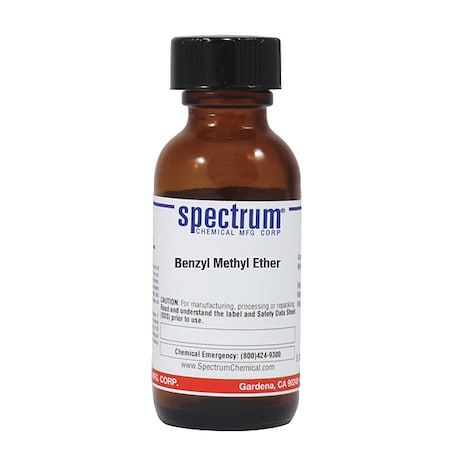Benzyl Methyl Ether, 25mL, CAS 538-86-3 MPN:B1486-25ML
