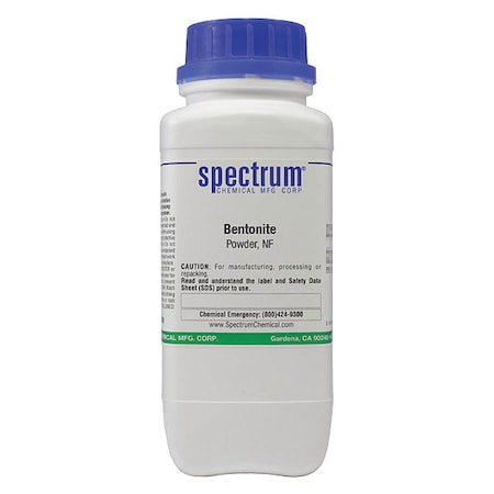 Bentonite, Pwdr, NF, 500g MPN:BE125-500GM