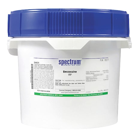 Benzocaine, USP, 2.5 kg MPN:BE130-2.5KG