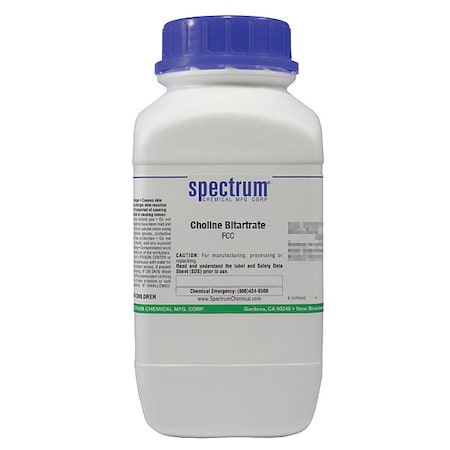 Choline Bitartrate, FCC, 2.5kg MPN:C1228-2.5KG13