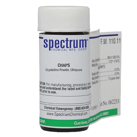 CHAPS, Crystalline Powder, Ultrapure, 1g MPN:C3161-1GM