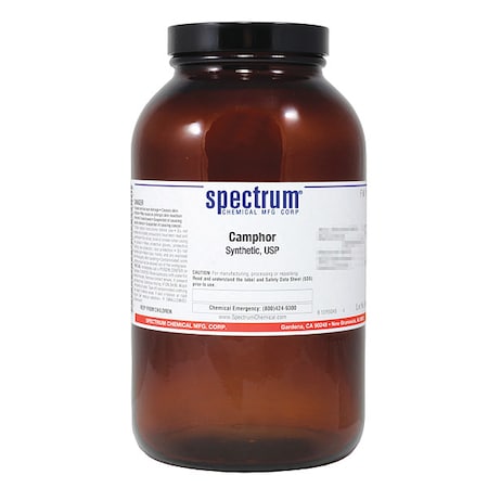 Camphor, Synthetic, USP, 500g MPN:CA185-500GM