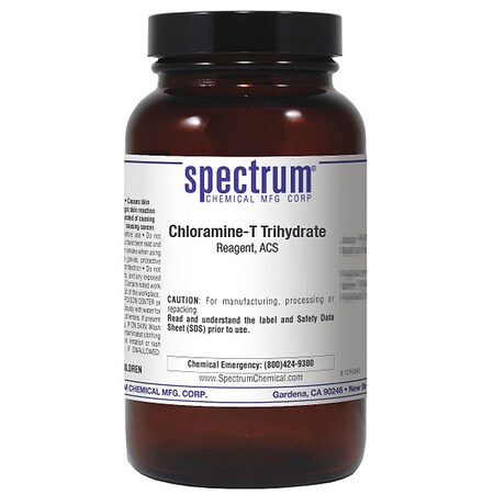 Chloramine-T, Trihydrate, Rgnt, ACS, 125g MPN:CH120-125GM