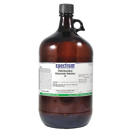 Chlorhexidinegluconate Sltn, BP, 4L, Gls MPN:CH126-4LTGL