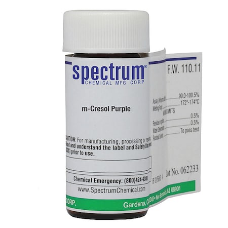 M-Cresol Purple, 1g, 2303-01-7 CAS MPN:CR114-1GM