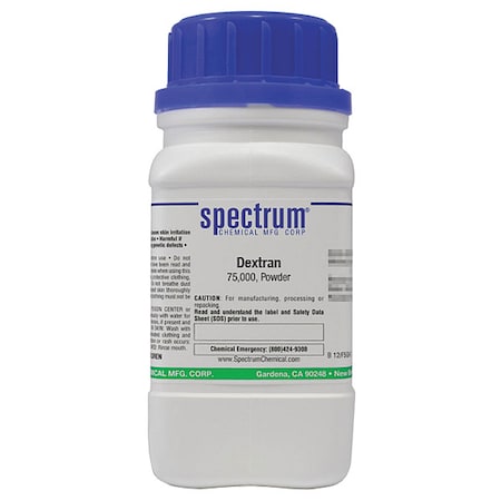 Dextran, 75, 000, Powder, 100g MPN:DE125-100GM06