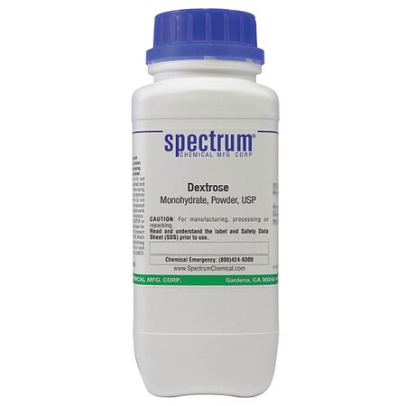 Dextrose, Hydrous, Powder, USP, 500g MPN:DE145-500GM10