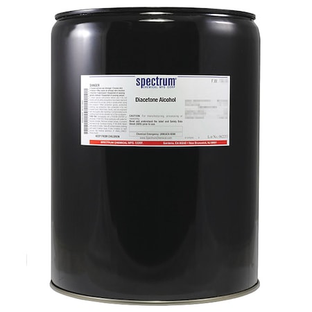 Diacetone Alcohol, 20L MPN:DI102-20LTMT56
