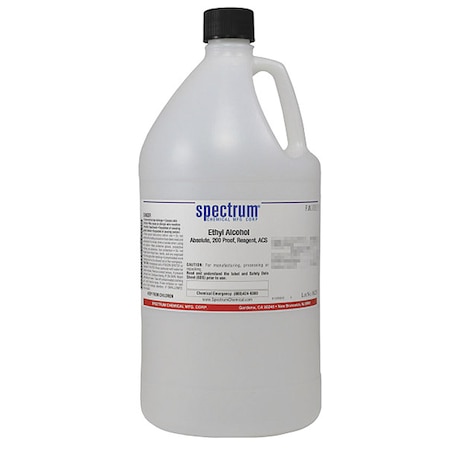 Ethyl Alch, Abs, 200Prf, Rgnt, ACS, 4L, Plas MPN:E1028-4LTPL