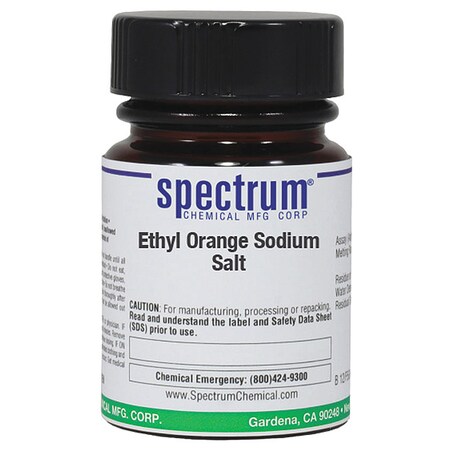 Ethyl Orange Sodium Salt, 25g, Amber Glass MPN:E1183-25GM
