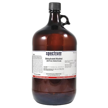 DeHydrtd Alch, 200 Prf, BiotechGrde, 4L MPN:E1424-4LT