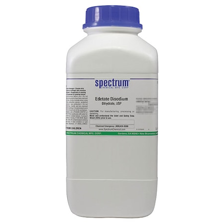 Edetate Disodium, Dihydrate, USP-2.5kg MPN:ED150-2.5KG