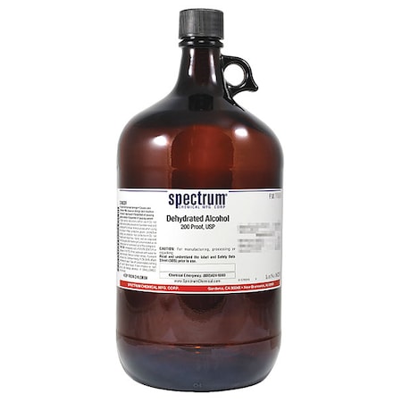 DeHydrtd Alch, 200 Prf, UnDntrd, USP, 4L, Gls MPN:ET107-4LTGL
