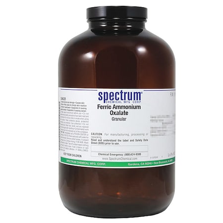 Ferric Ammonium Oxalate, Granular, 2.5kg MPN:F1002-2.5KG13