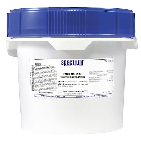 Ferric Chloride, Hexahydrate, Lump, 2.5kg MPN:F1017-2.5KG13