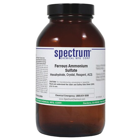 Frus Amnm Slft, hxahydrt, Crs, Rgt, ACS, 500g MPN:F1050-500GM