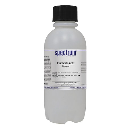 Fluoboric Acid, 500mL, PK6 MPN:F1075-500MLPL0R
