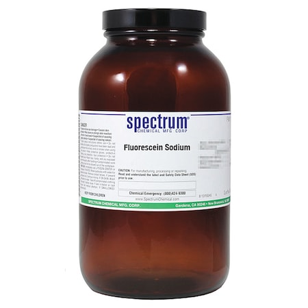 Fluorescein Sodium, 500g, CAS 518-47-8 MPN:F1272-500GM