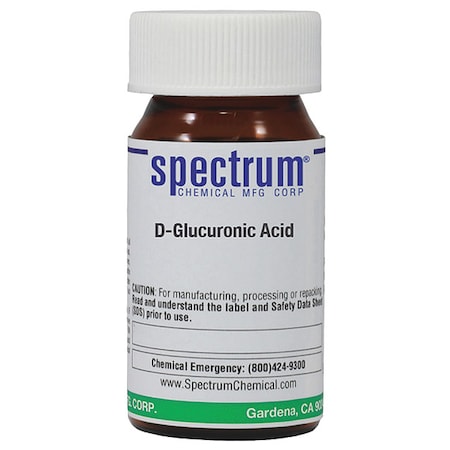 D-Glucuronic Acid, 5g, CAS 6556-12-3 MPN:G2028-5GM