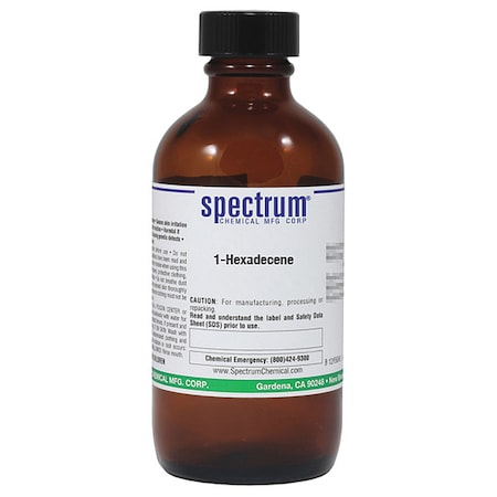 Hexadecene, 100mL, CAS 629-73-2 MPN:H3297-100ML