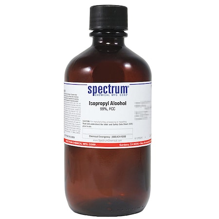 Isopropyl Alcohol, 99 Percent, FCC, 1L MPN:I1056-1LT52