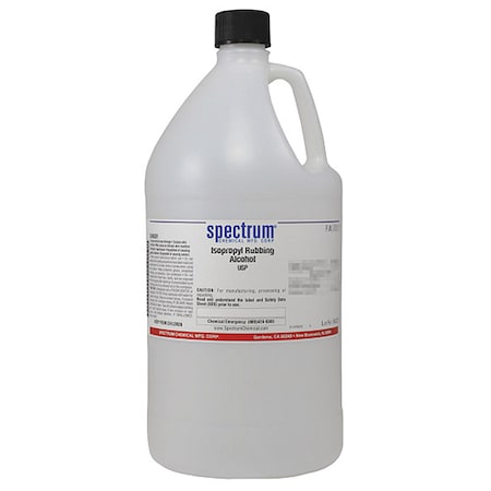 Isopropyl Rubbing Alch, USP, 4L, Plas MPN:IS120-4LTPL