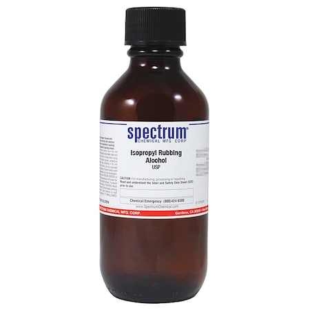 Isopropyl Rubbing Alch, USP, 500mL, Gls MPN:IS120-500MLGL