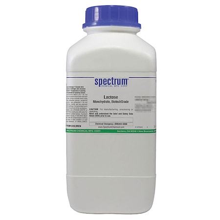 Lactose, Mnhdrt, Biotc, 2.5kg MPN:L1037-2.5KG