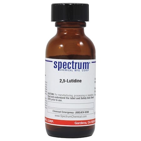 Lutidine, 25mL, CAS 589-93-5, Amber Glass MPN:L1608-25ML