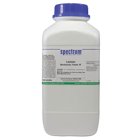 Lactose, Monohydrate, Pwdr, NF, 2.5kg MPN:LA106-2.5KG