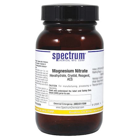 Mgnsm Ntrt, hxahydrt, Crstl, Rgnt, ACS, 125g MPN:M1050-125GM