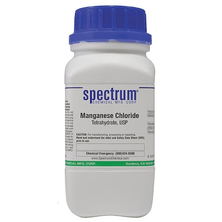 Manganese Chloride, Tetrahydrate, USP, 500g MPN:M1106-500GM10
