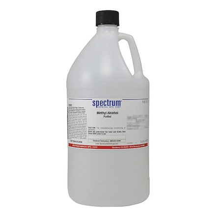 Methyl Alcohol, Purified, 4L, PK4 MPN:M1245-4LTPL97