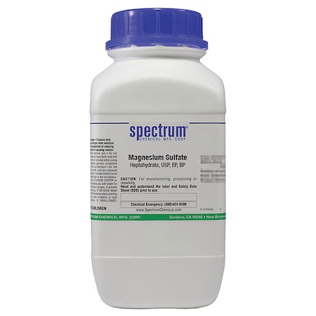 Mgnsm Sulfate, Heptahdrt, USP, EP, BP, 2.5kg MPN:MA135-2.5KG