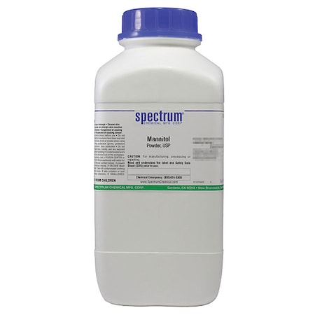 Mannitol, Pwdr, USP, 2.5kg MPN:MA165-2.5KG