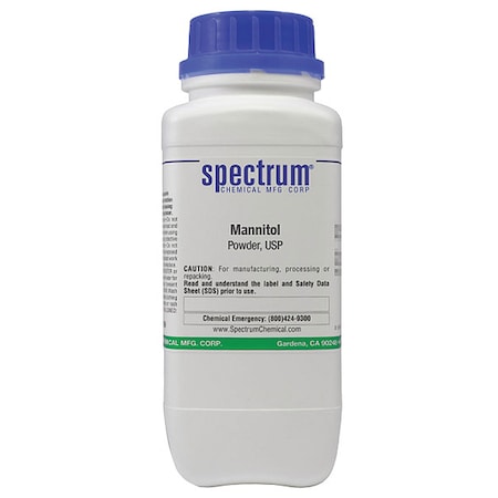 Mannitol, Pwdr, USP, 500g MPN:MA165-500GM