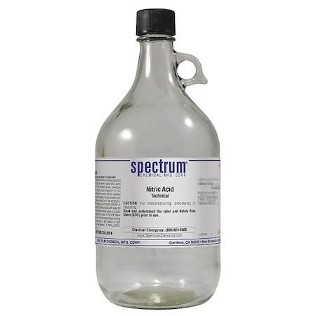 Nitric Acid, Technical, 2.5L, Gls MPN:N1088-2.5LTGL