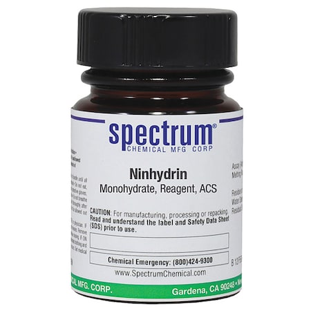 Ninhydrin, Monohydrate, Rgnt, ACS, 25g MPN:N1171-25GM