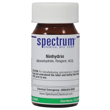 Ninhydrin, Monohydrate, Rgnt, ACS, 5g MPN:N1171-5GM