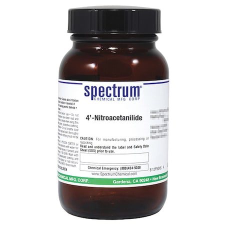 Nitroacetanilide, 25g, CAS 104-04-1 MPN:N1522-25GM